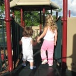 Walking hand in hand