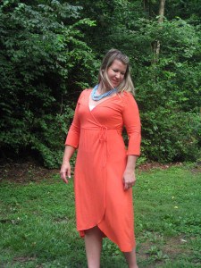 Fresh Produce Wrap Dress