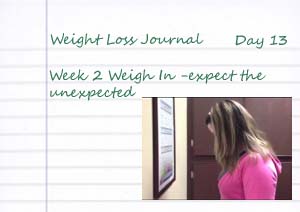 Week 2 Weigh In at Blue Sky MD