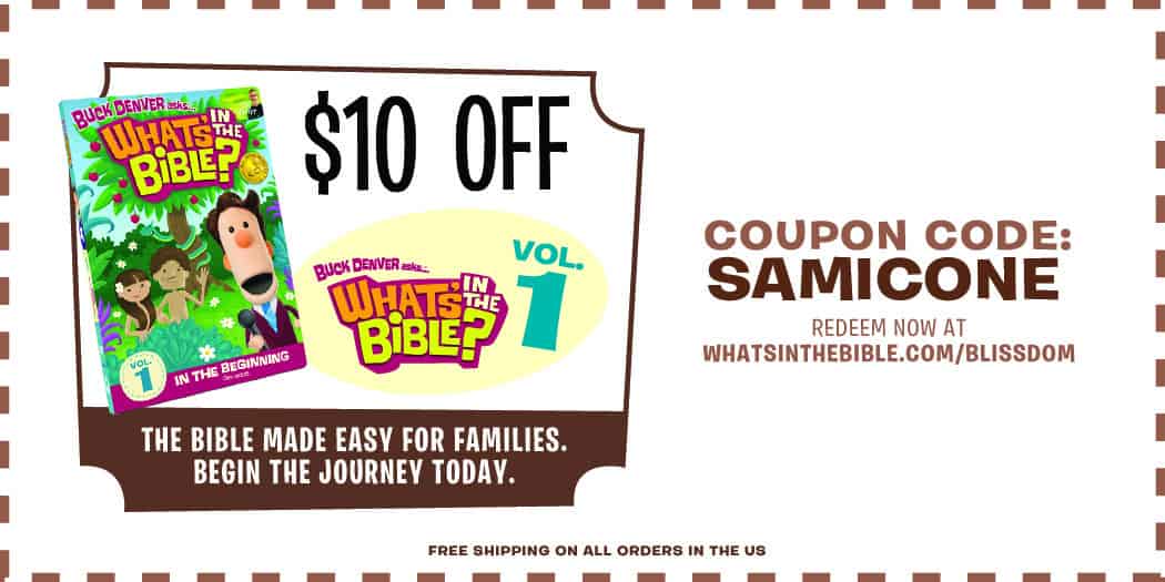 “What’s in the Bible?” Giveaway & Blissdom Sponsorship