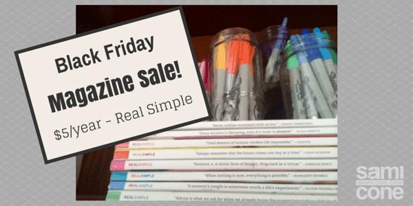 Real Simple Magazine Subscription Deal