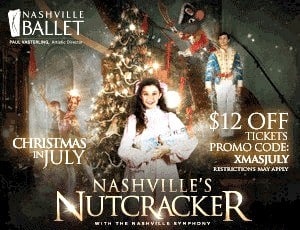 2013 Nashville Ballet Nutcracker Ticket Discount Code