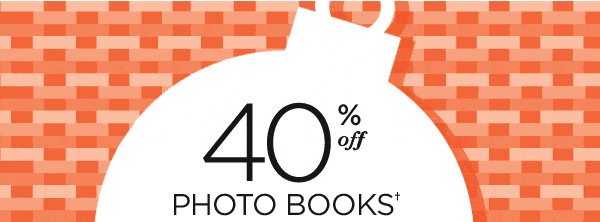 40% Off Photo Books- December 2012