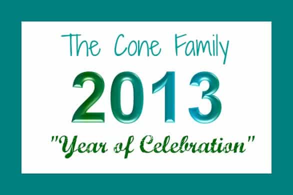 2013: The Cone Family’s Year of Celebration