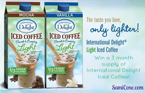 Win Free International Delight Light Iced Coffee: 3 Month Giveaway!