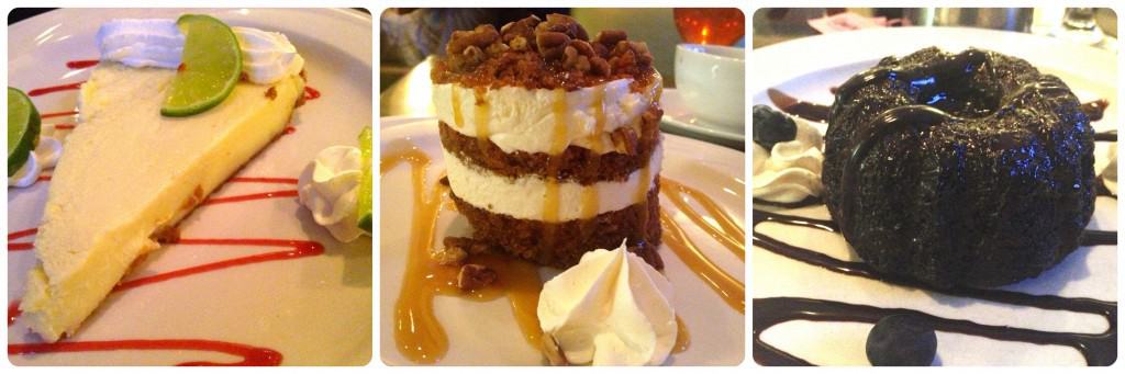 PBG marriott bluefire grill dessert menu