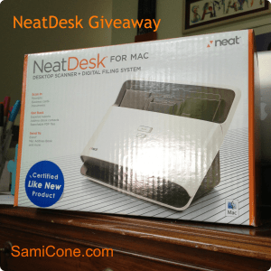 neatdesk scanner giveaway