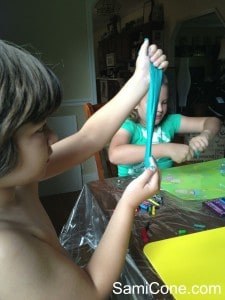 how to make goo kids stretch