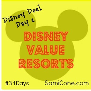 Disney Value Resorts: Disney Deals Day 2