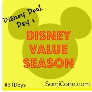 Disney Value Season: Disney Deals Day 1