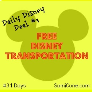 Free Disney Transportation Magical Express: Disney Deals Day 3