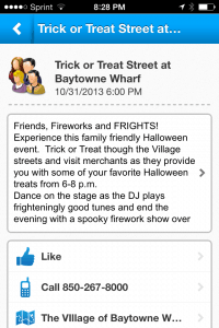 Sandestin Halloween Baytowne Wharf