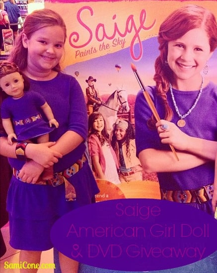 Saige American Girl Doll Giveaway (+ Saige Paints the Sky DVD!)