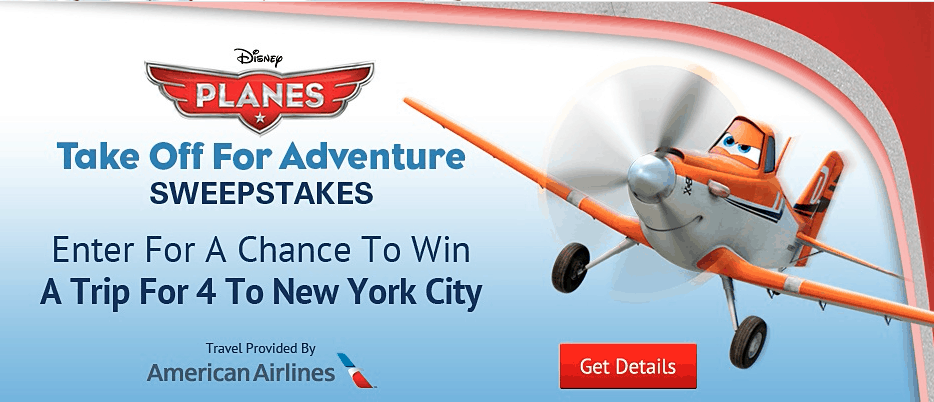 disney planes sweepstakes