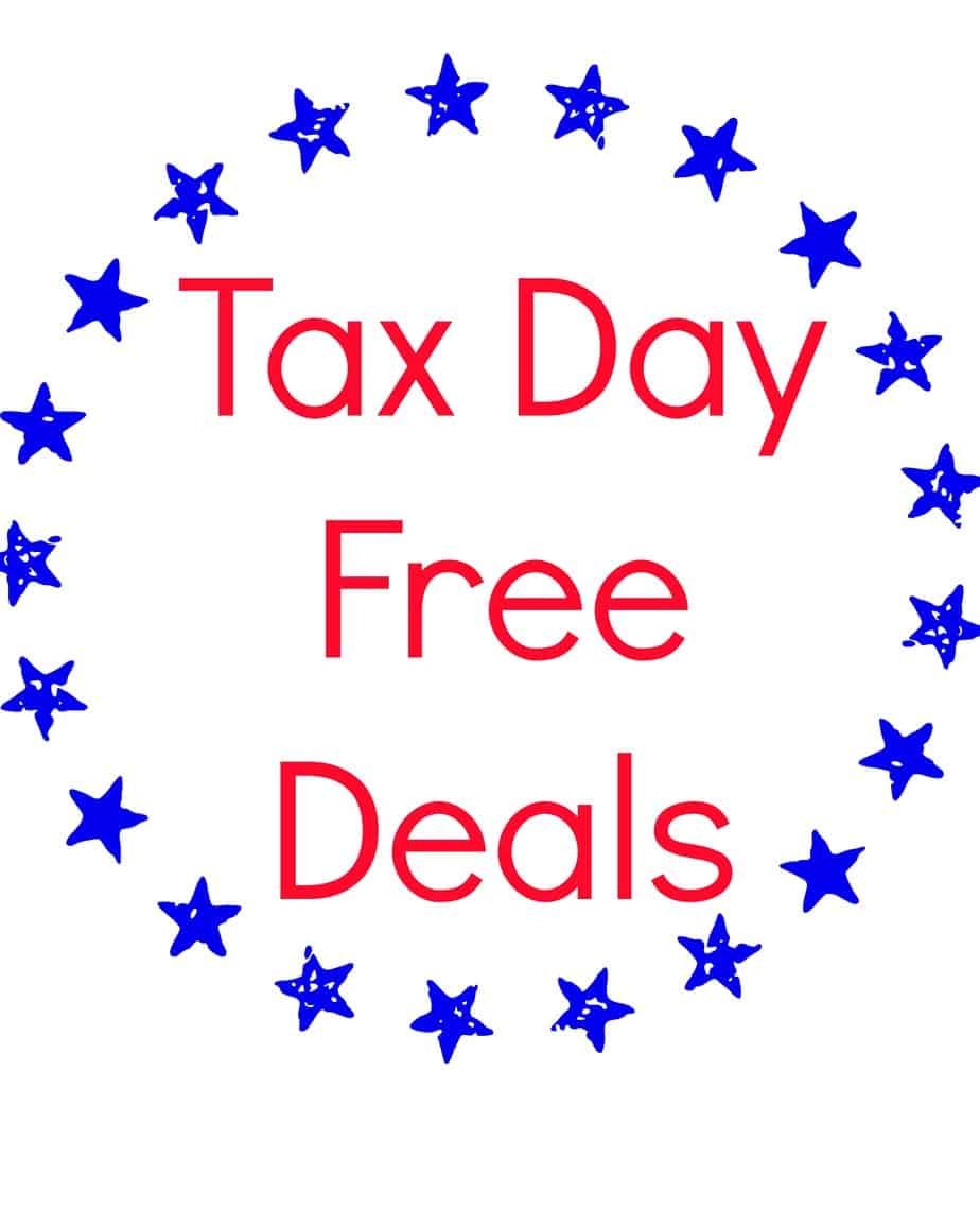 Tax Day Free Deals 2019