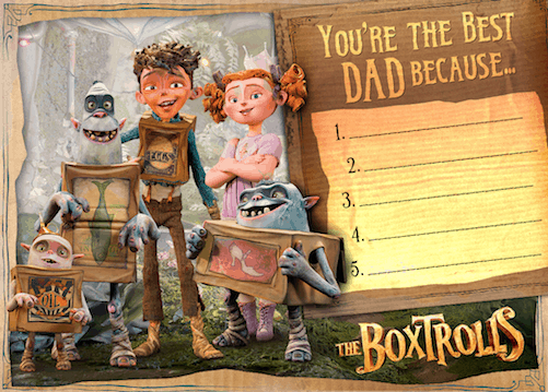 fathers day boxtrolls