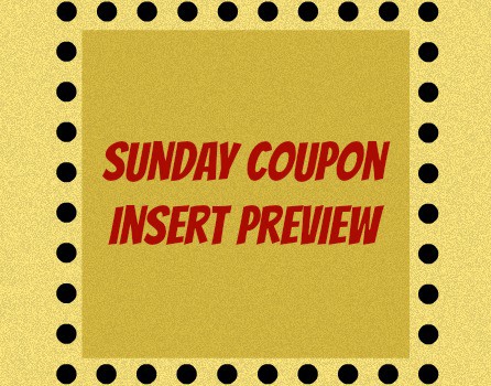 Sunday Coupon Insert Preview September 28, 2014