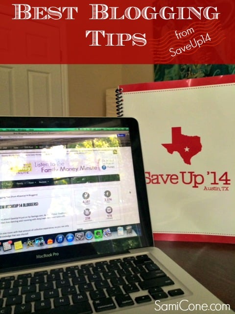 Best Blogging Tips {from #SaveUp14 Bloggers}