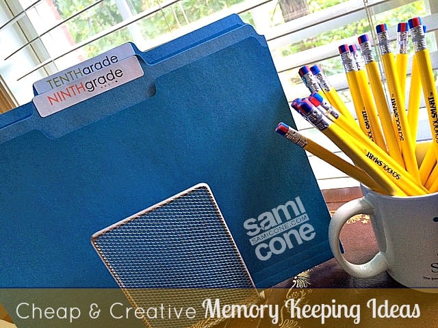 Cheap & Creative Memory Keeping Ideas