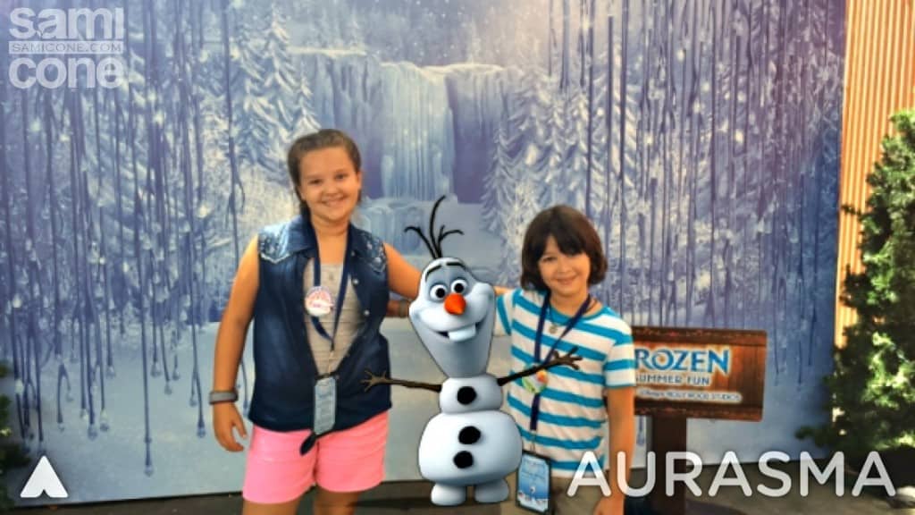 disney-frozen-summer-aurasma-olaf