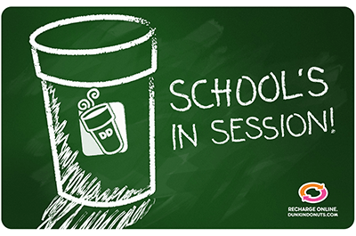 Free Dunkin Donuts Coffee for Back to School