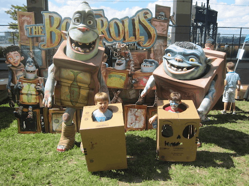 Free Boxtrolls Cardboard Challenges September 13-14
