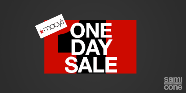 Macy’s One Day Sale April 2024