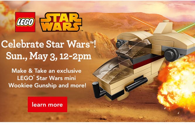 Free Toys R Us LEGO Event: Star Wars
