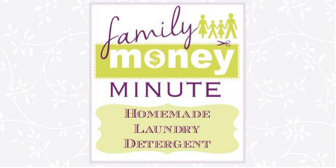Homemade Laundry Detergent