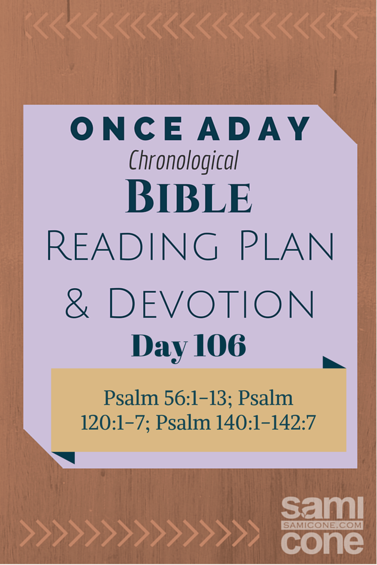 Once A Day Bible Reading Plan & Devotion: Day 106