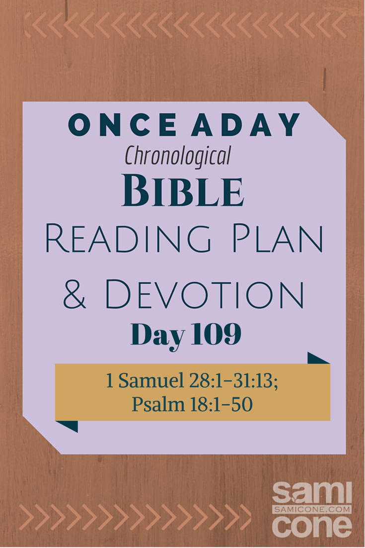 Once A Day Bible Reading Plan & Devotion: Day 109