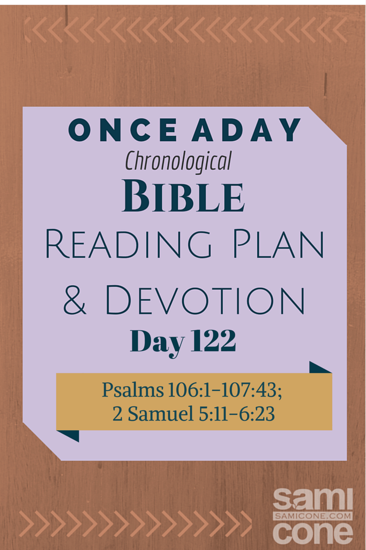 Once A Day Bible Reading Plan & Devotion: Day 122