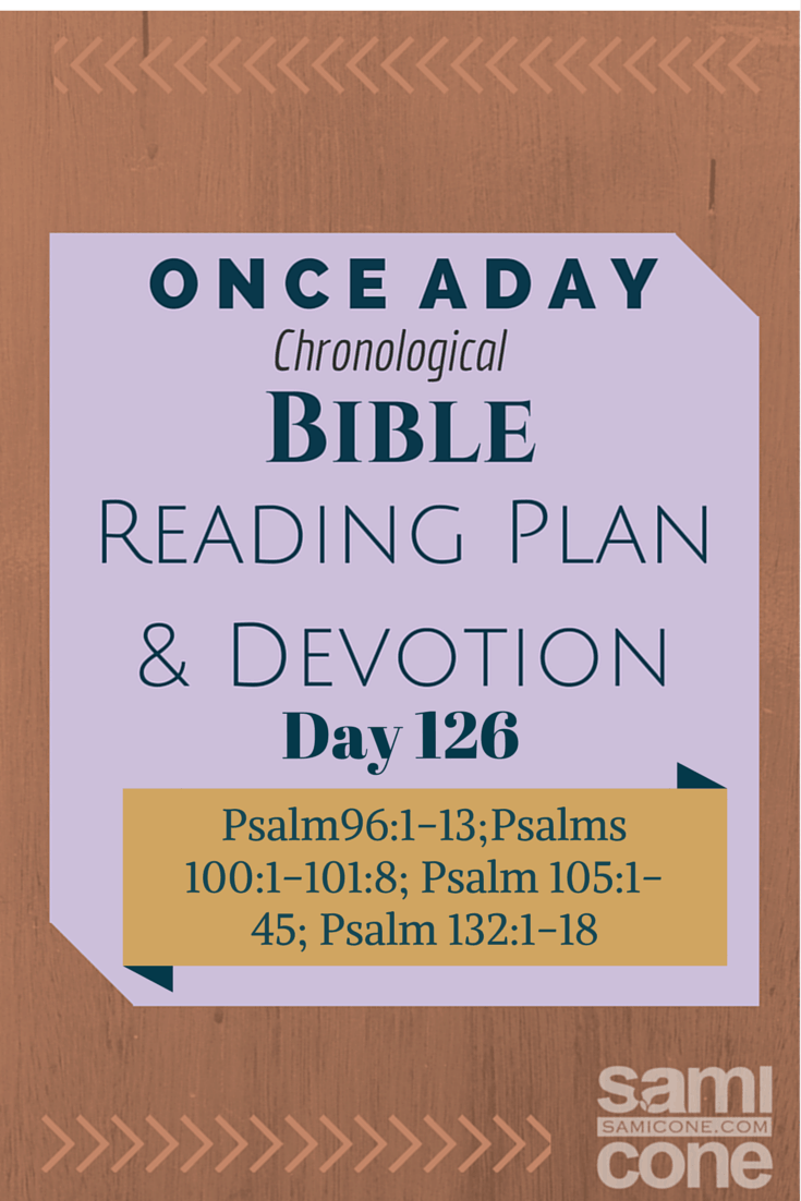 Once A Day Bible Reading Plan & Devotion: Day 126