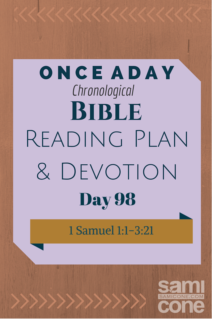 Once A Day Bible Reading Plan & Devotion: Day 98