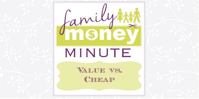 Value vs. Cheap