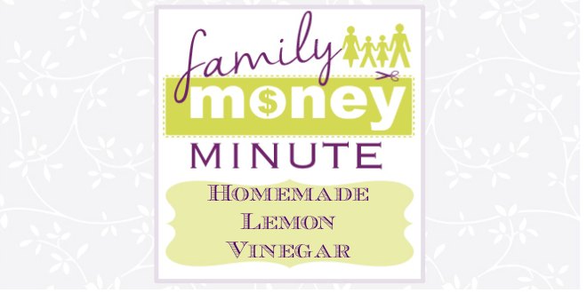 Homemade Lemon Vinegar