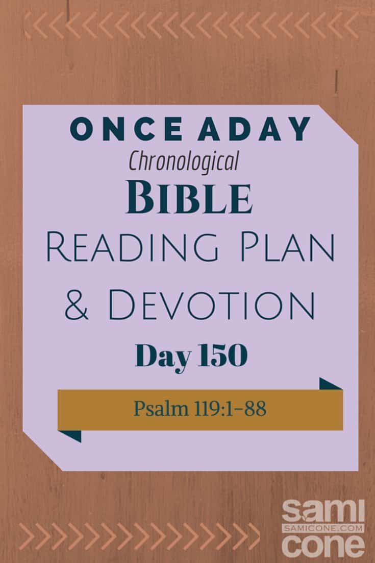 Once A Day Bible Reading Plan & Devotion: Day 150