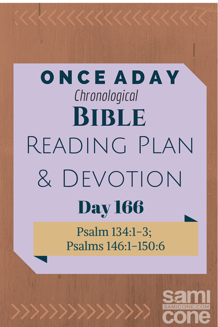 Once A Day Bible Reading Plan & Devotion: Day 166