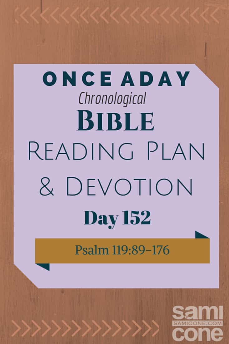 Once A Day Bible Reading Plan & Devotion: Day 152