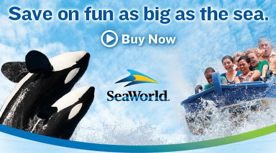 Sea World Discount Tickets BOGO July 2016