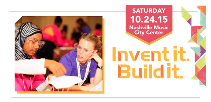 Invent It. Build It. #WE15 Nashville Family 4 Pack Giveaway