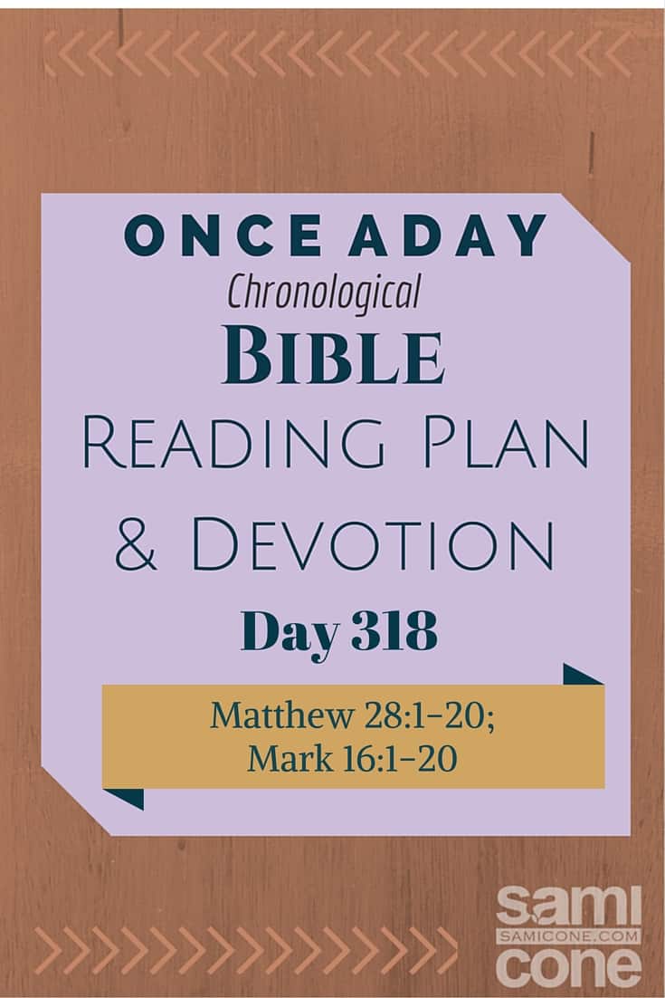 Once A Day Bible Reading Plan & Devotion: Day 318