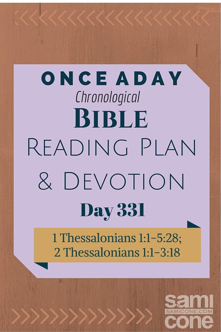Once A Day Bible Reading Plan & Devotion: Day 331