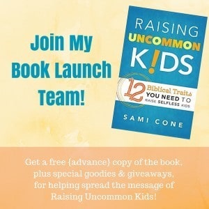 book launch team raising uncommon kids