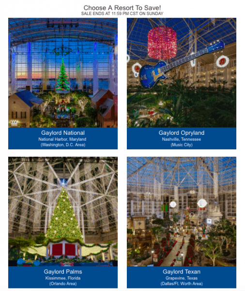 opryland-cyber-monday-sale