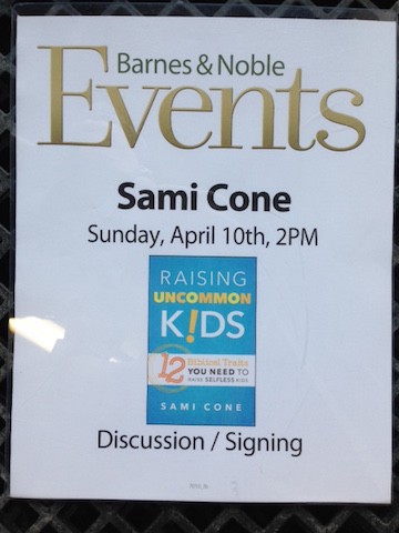 Raising Uncommon Kids Barnes and Noble Vanderbilt Book Signing: April 10