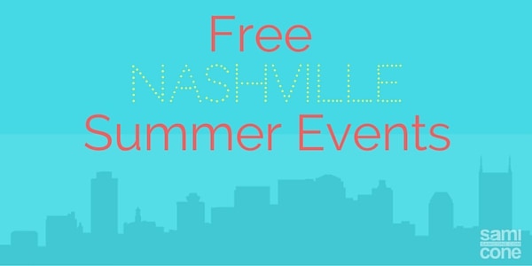 free nashville summer events