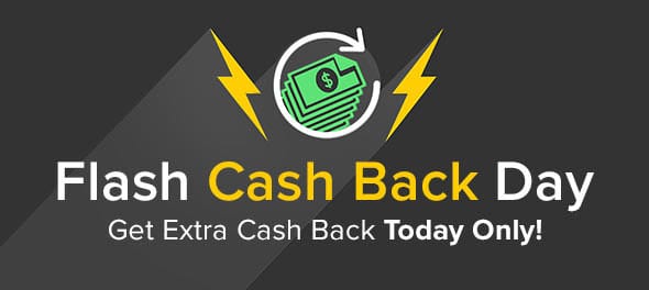 Flash Cash Back Day at Ebates- July 12
