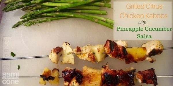 summer grilling recipe grilled citrus chicken kabob
