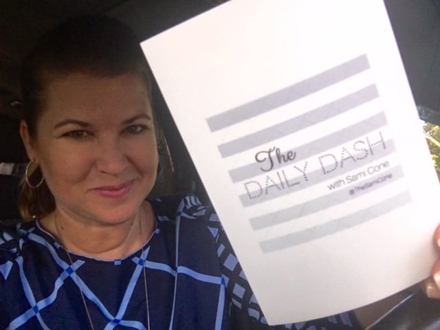 The Daily Dash: September 1, 2016 {Half-Birthday}